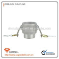 stainless steel screw hydraulic quick coupling